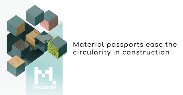 Material passports ease the circularity in construction