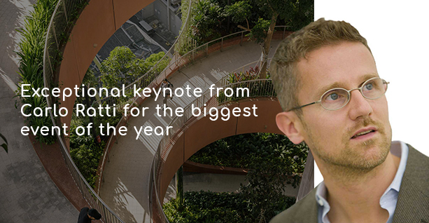 Exceptional keynote from Carlo Ratti for the biggest event of the year