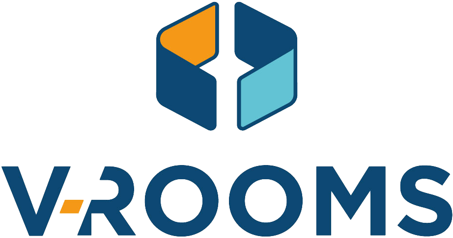 V-ROOMS logo